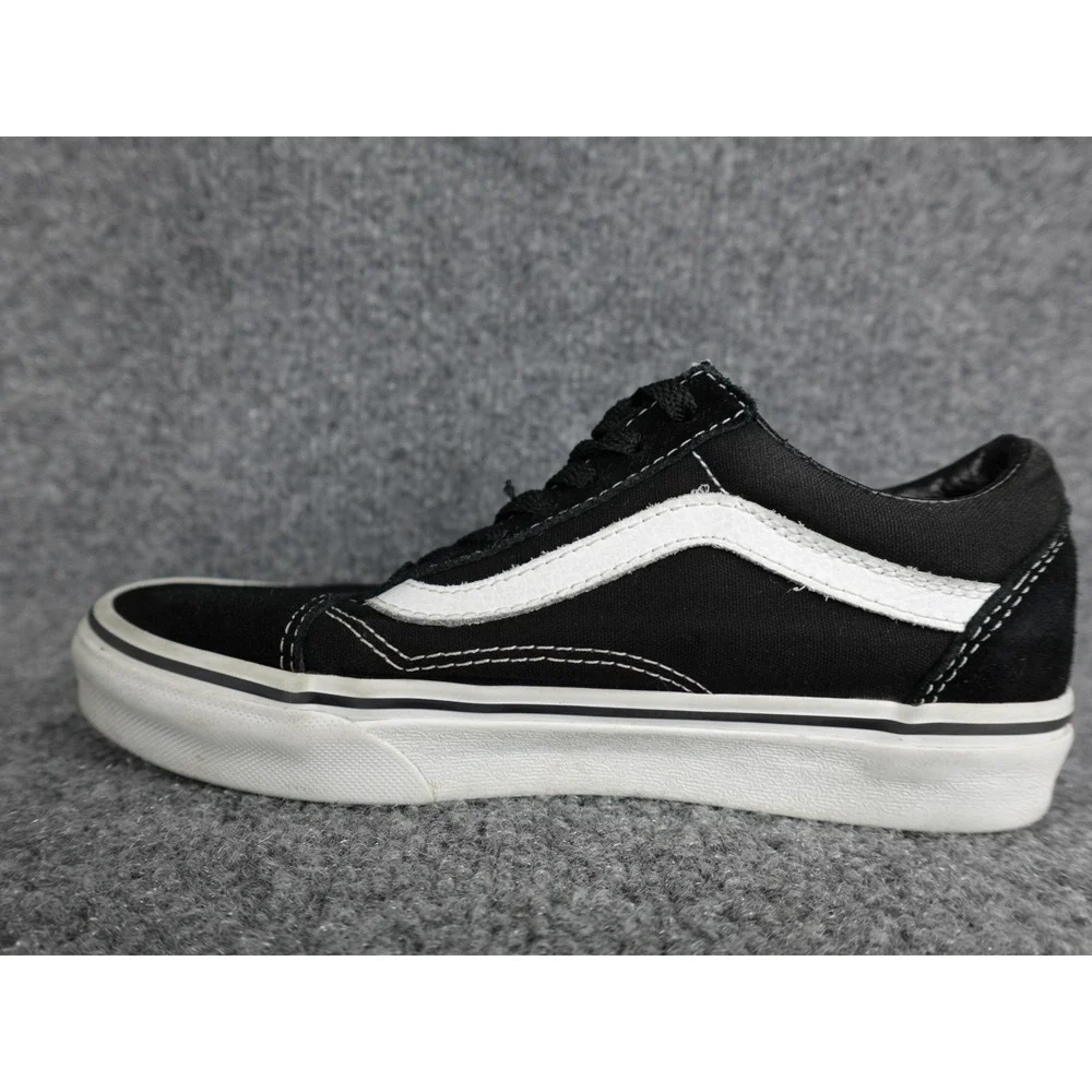 Vans Old Skool Shoes US Mens 3.5/US Women 5‎ Cushioned Black White Low Top